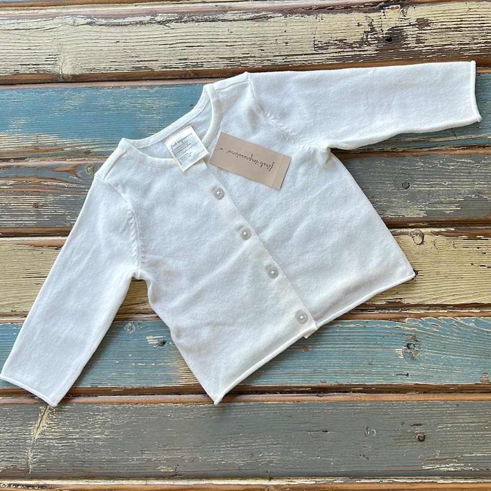 NWT First Impression Cardigan 6-9 Months